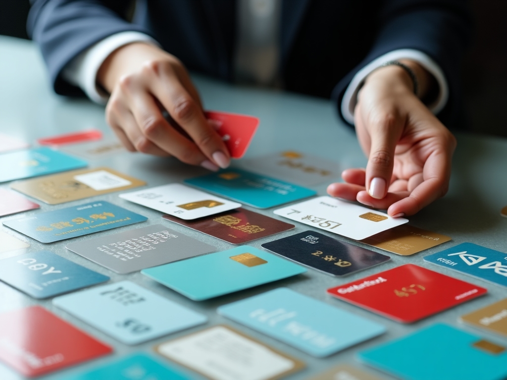 Gift card collection for budgeting